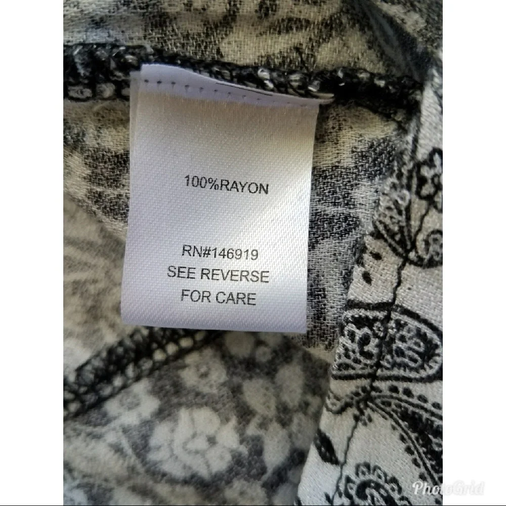 Long sleeve Printed Top
